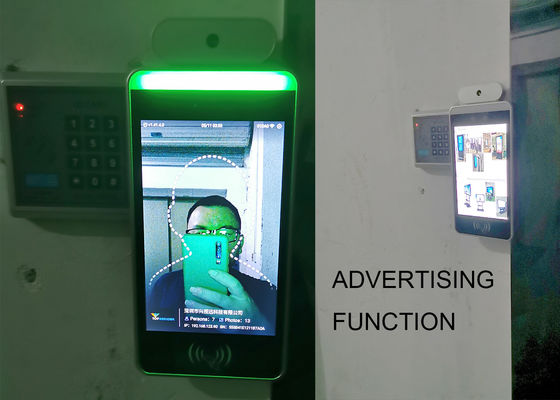 Cámara infrarroja del pixel HD del termómetro 32*32 del reconocimiento de cara del soporte el 1.2m del piso